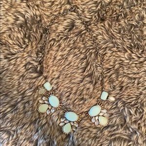 J Crew Turquoise Statement Necklace